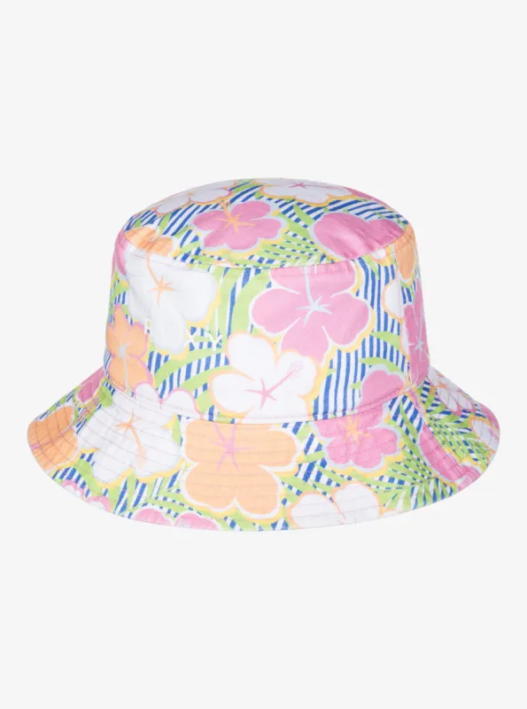 Girls 2-7 Jasmine Paradise Sun Hat - Ultramarine Teenie Flower sold by Roxy