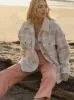 Coastal Cruiser Wide Leg Pants - Dusty Coral sold by Roxy