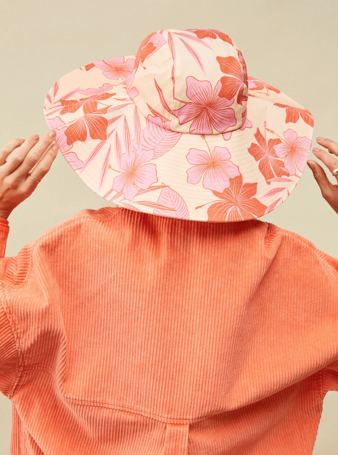 Star Is Born Bucket Hat - Pale Dogwood Lhibiscus sold by Roxy product image thumbnail 5