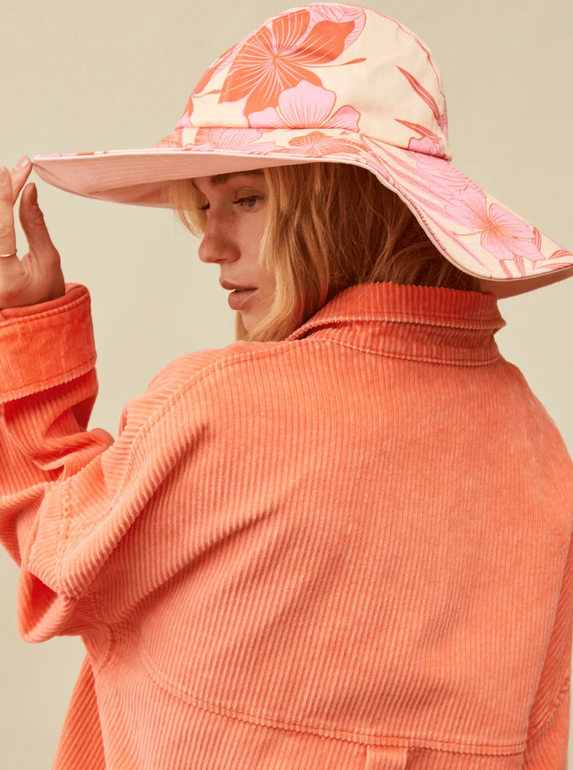 Star Is Born Bucket Hat - Pale Dogwood Lhibiscus sold by Roxy product image thumbnail 4