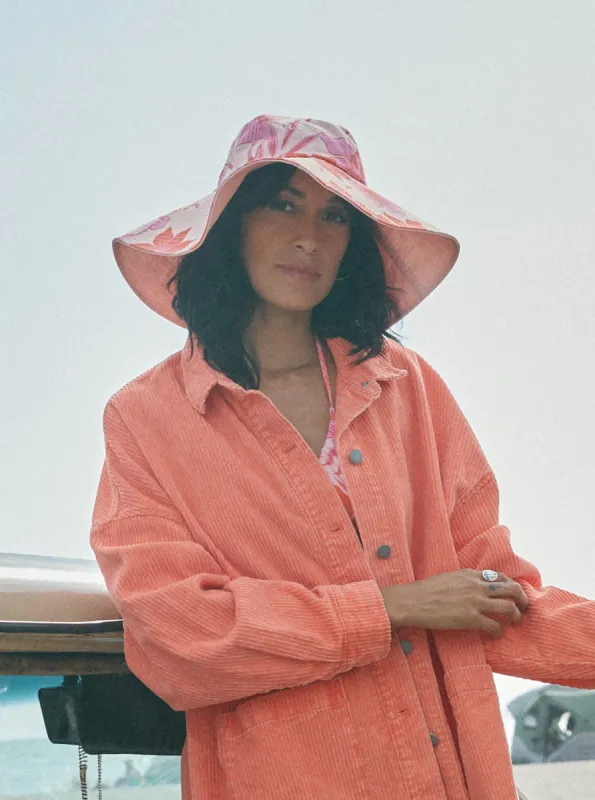 Star Is Born Bucket Hat - Pale Dogwood Lhibiscus sold by Roxy