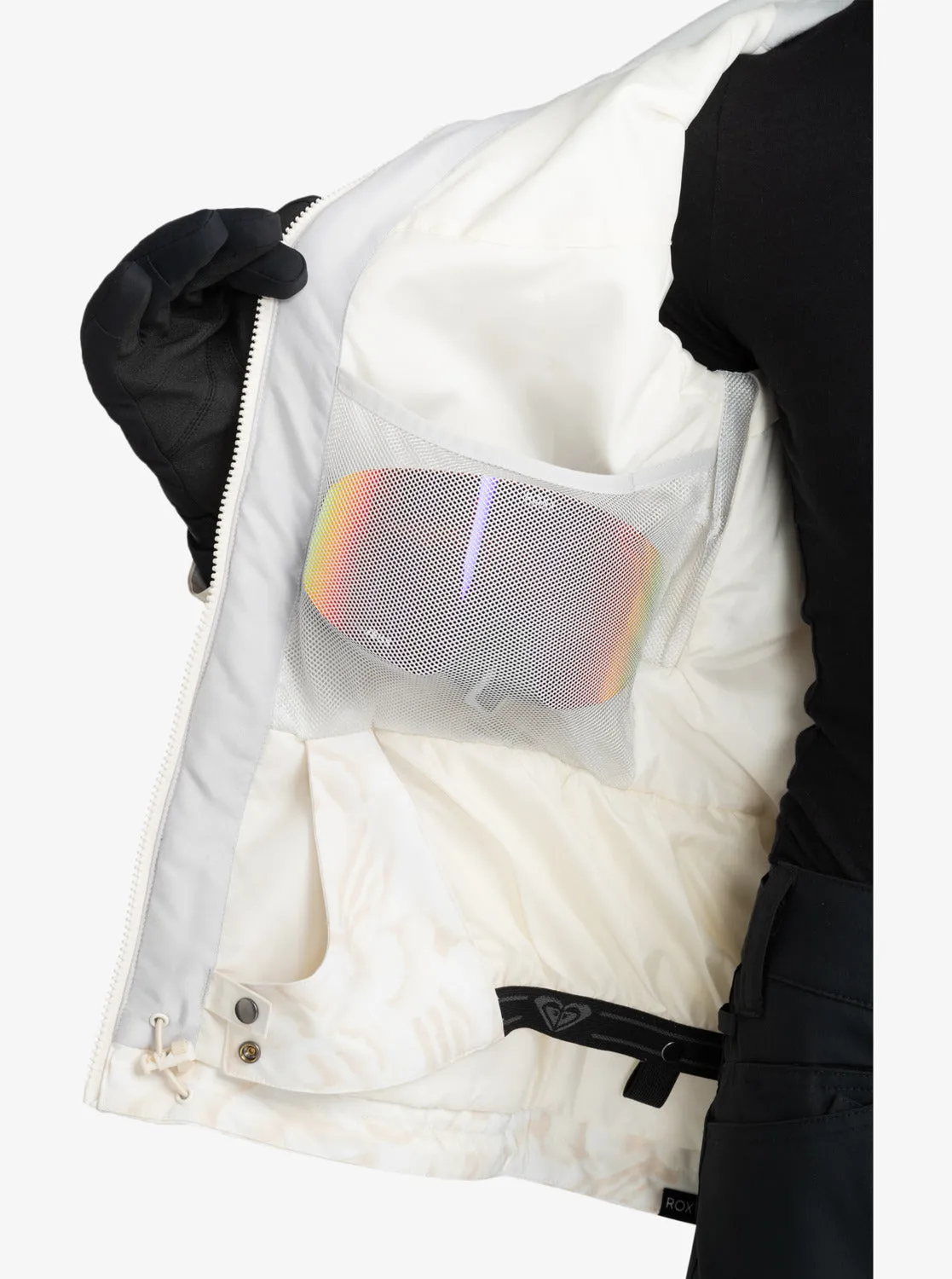 Jet Ski Technical Snow Jacket - Egret Glow sold by Roxy product image thumbnail 4