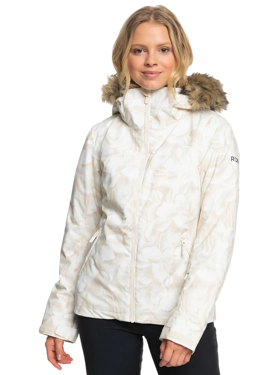 Jet Ski Technical Snow Jacket - Egret Glow sold by Roxy