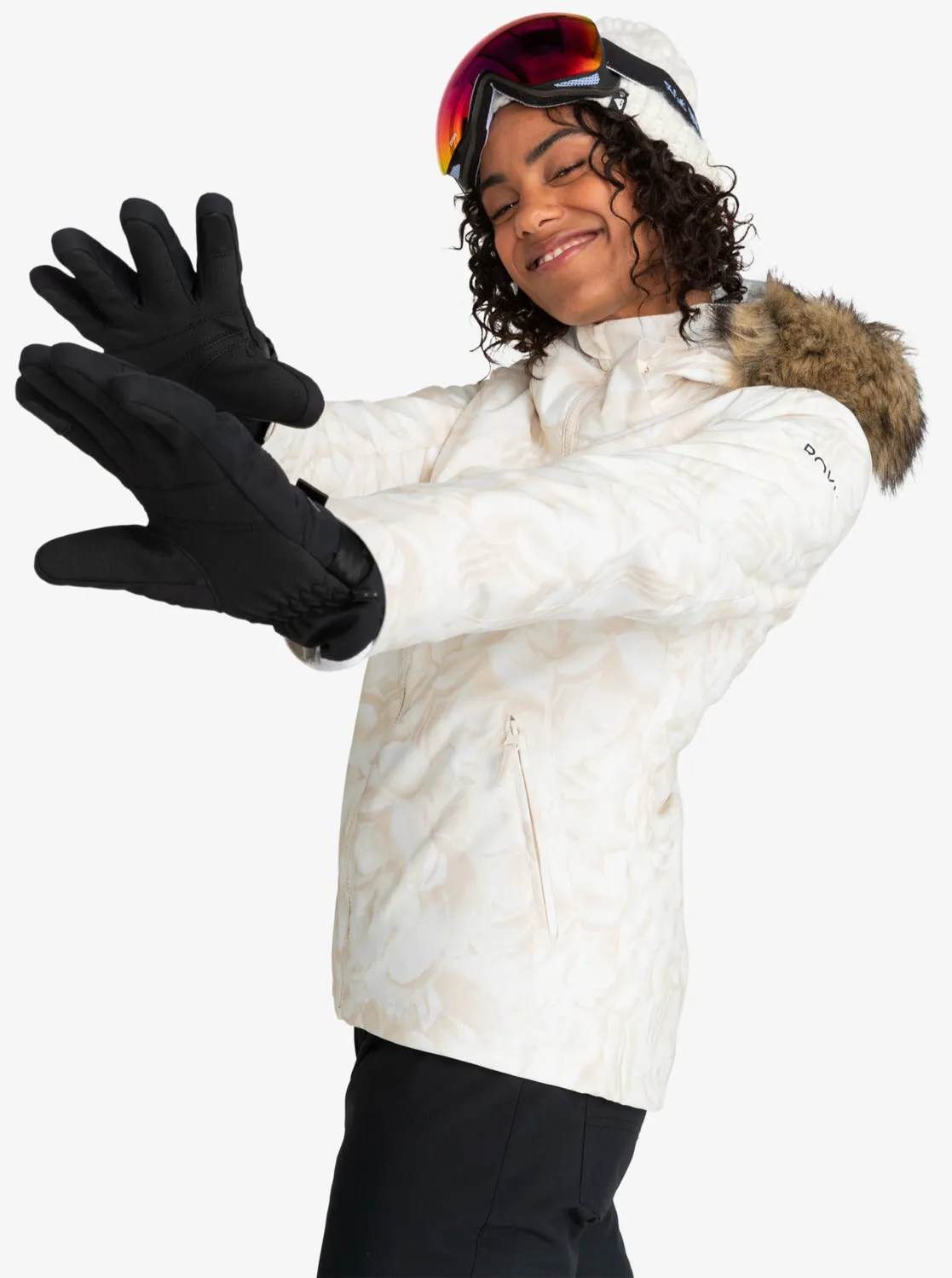 Jet Ski Technical Snow Jacket - Egret Glow sold by Roxy product image thumbnail 2
