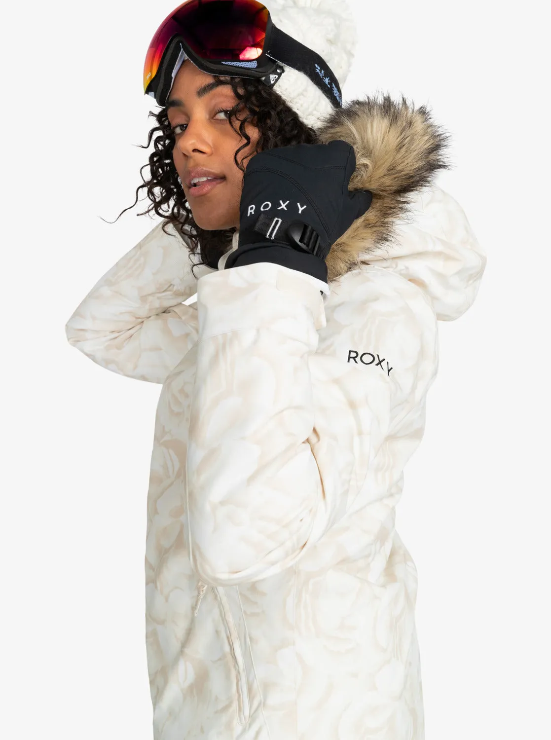 Jet Ski Technical Snow Jacket - Egret Glow sold by Roxy product image thumbnail 3