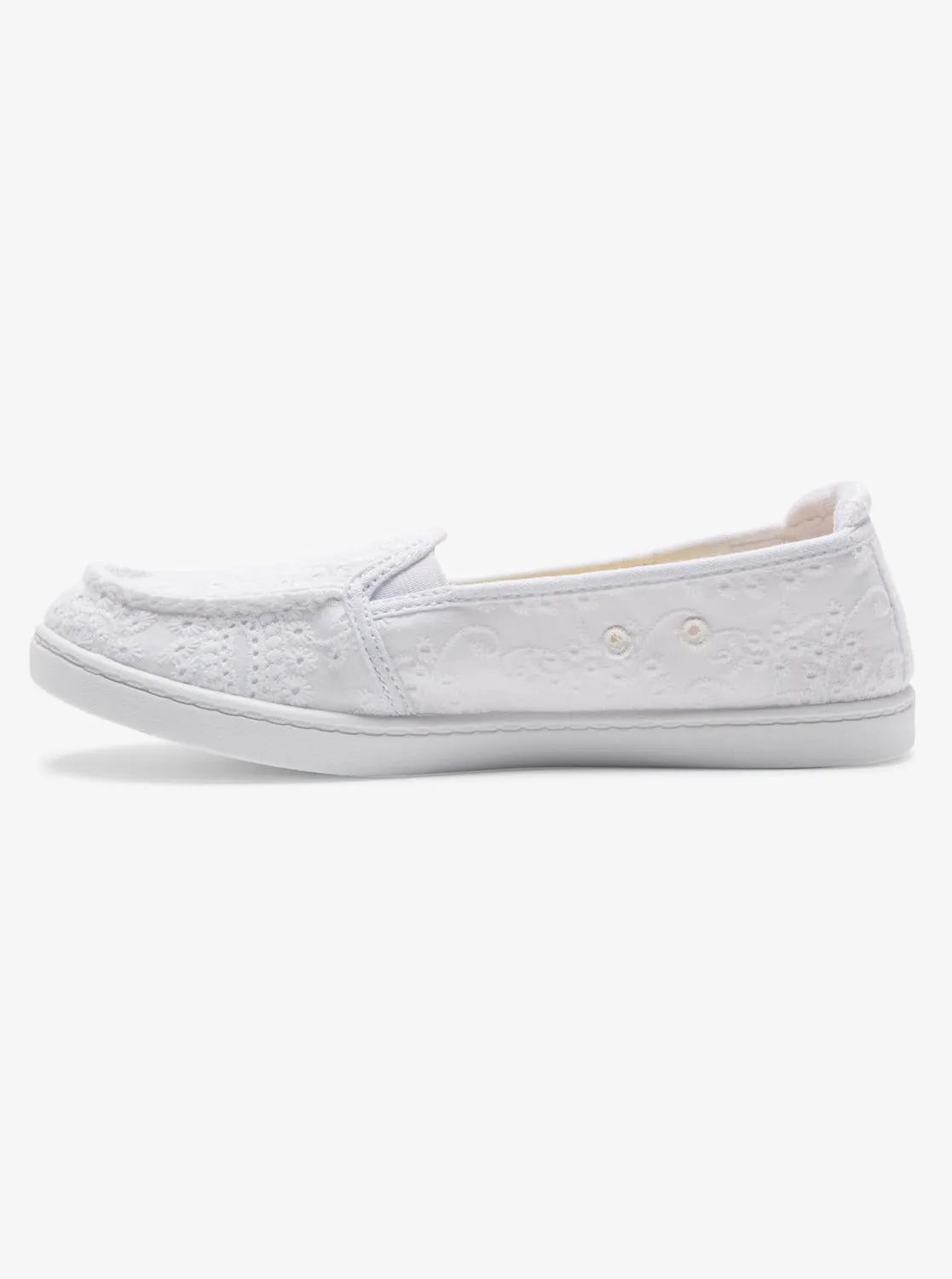 Minnow Slip-On Shoes - White/White sold by Roxy product image thumbnail 3