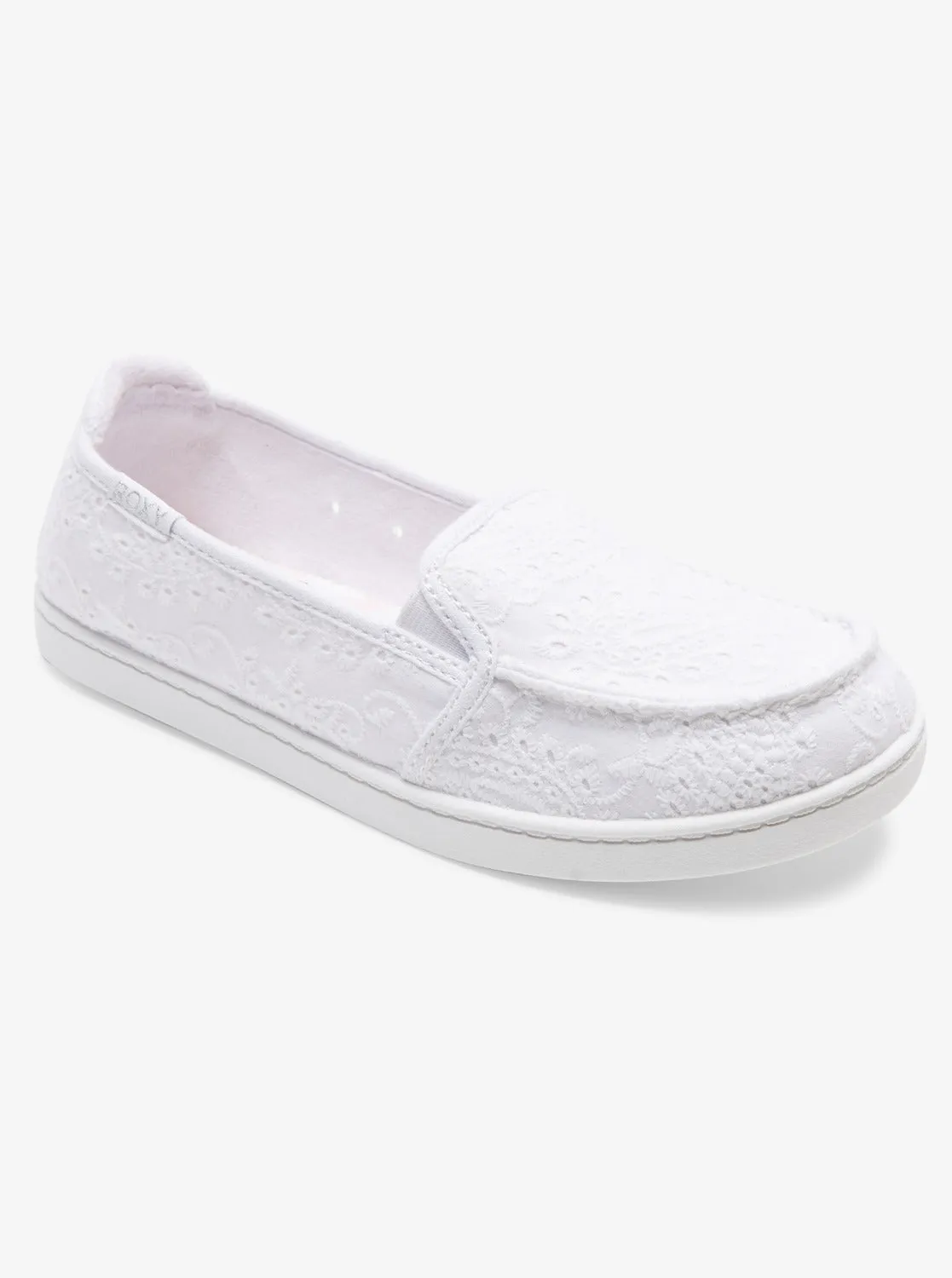 Minnow Slip-On Shoes - White/White sold by Roxy