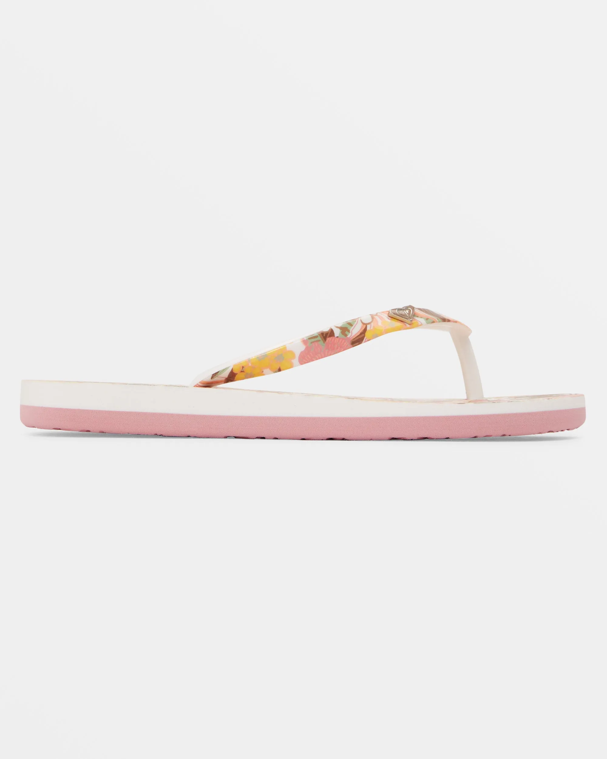 Girls 4-16 Pebbles Sandals - White/Light Brown sold by Roxy product image thumbnail 2