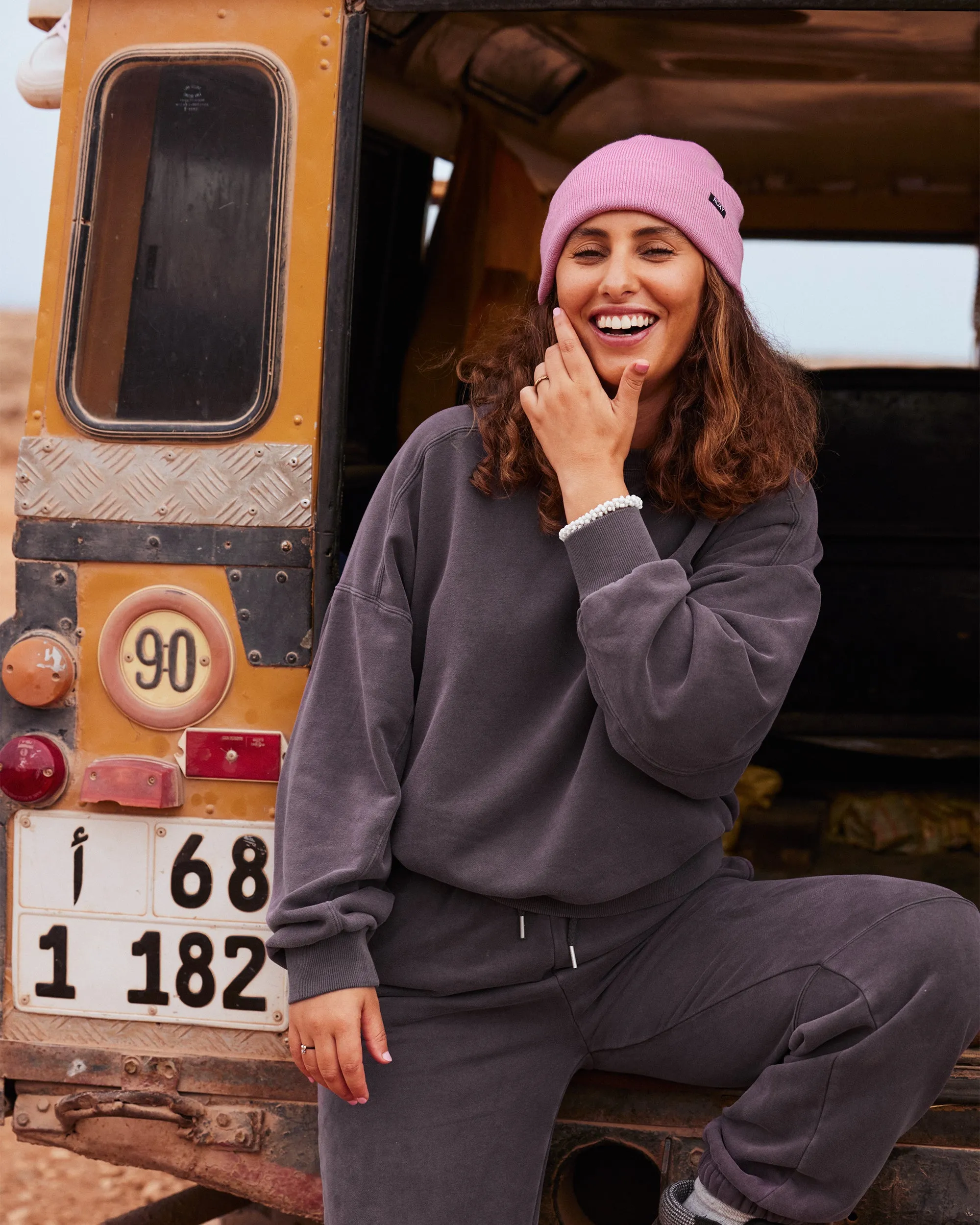 Oasis Haze Pullover Sweatshirt - Phantom sold by Roxy product image thumbnail 2