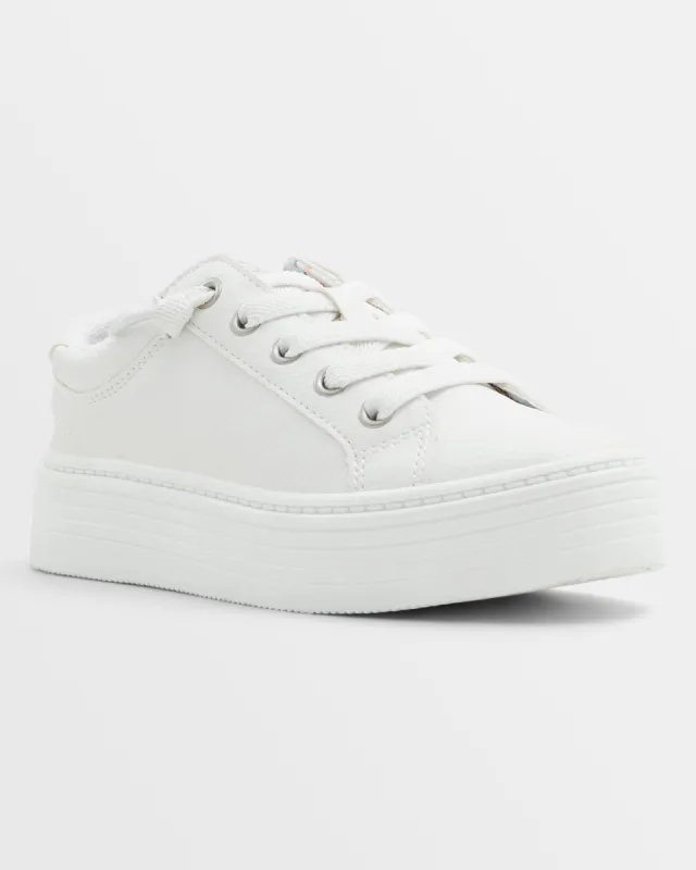 Girls Sheilahh 2.0 Shoes - White sold by Roxy