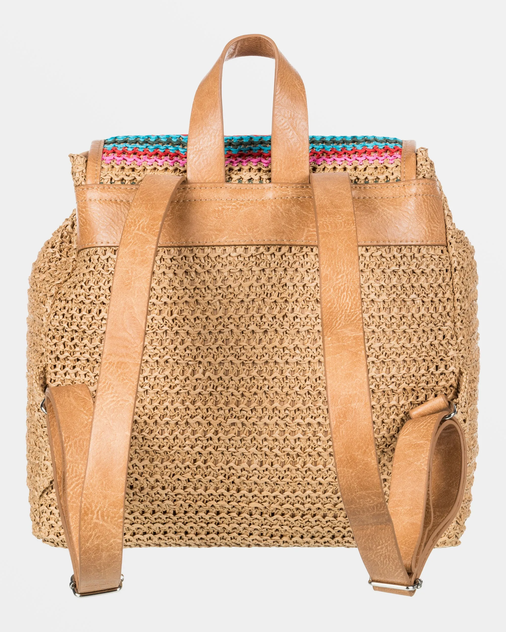 Coco Pearl Straw Backpack - Natural sold by Roxy product image thumbnail 3