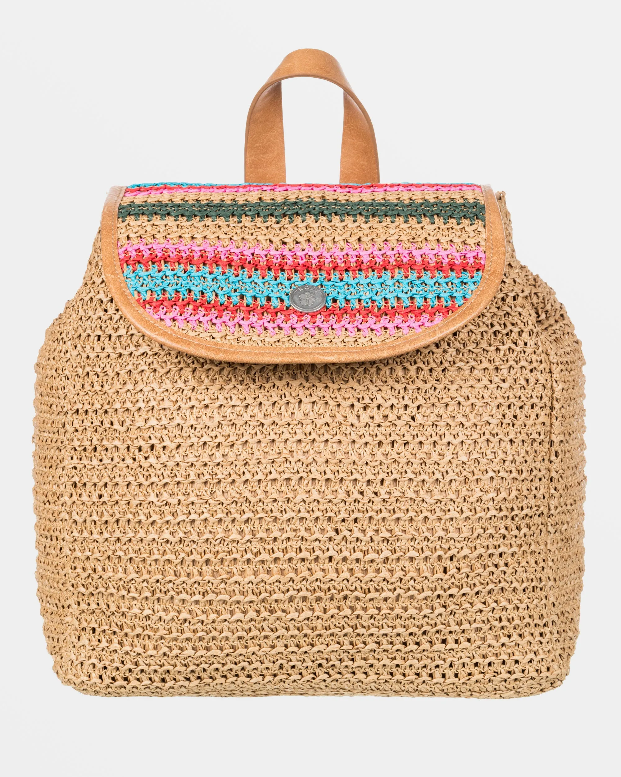 Coco Pearl Straw Backpack - Natural sold by Roxy product image thumbnail 2