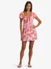Oceanview Mini Dress - Pale Dogwood Lhibiscus sold by Roxy
