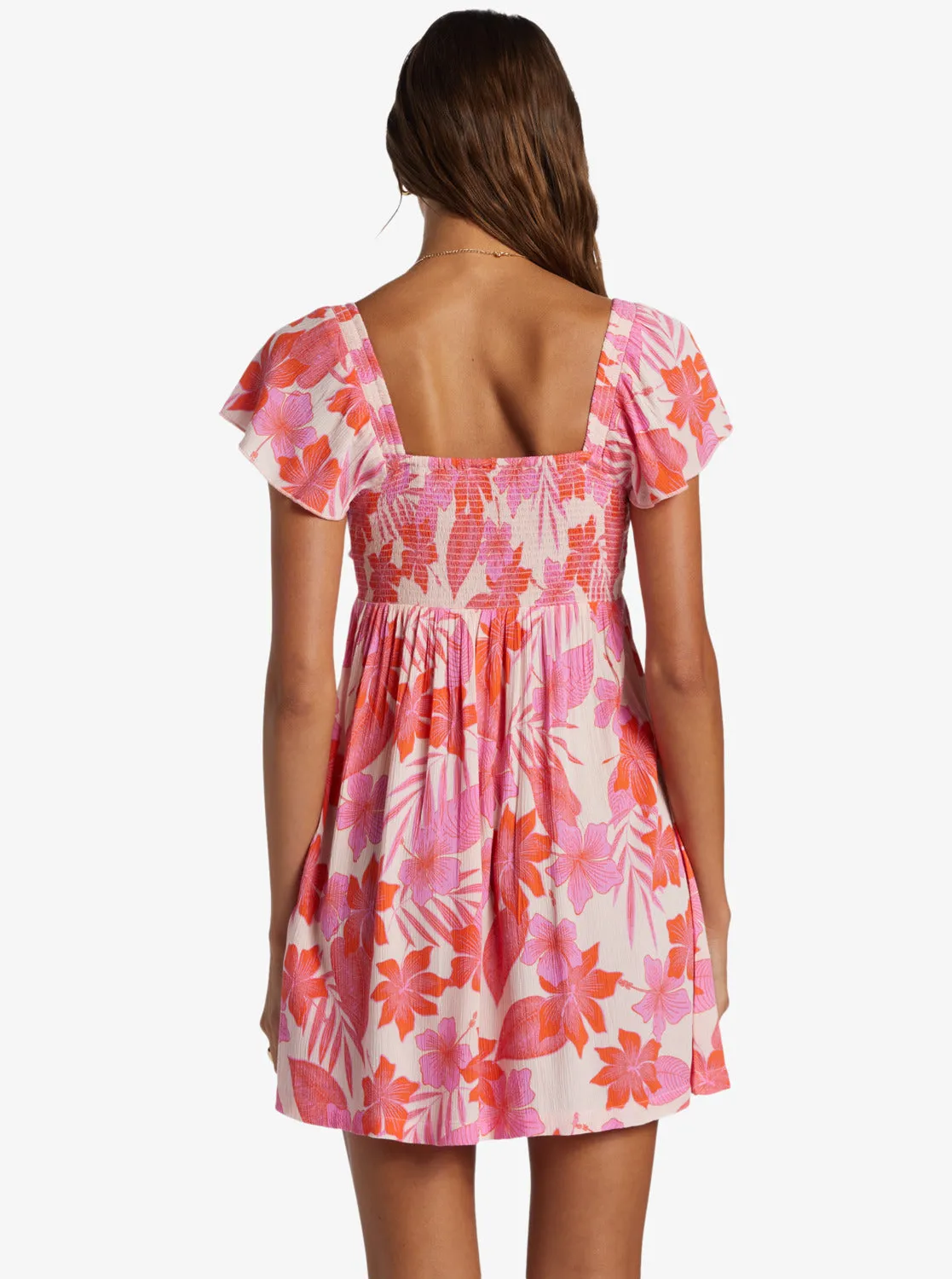 Oceanview Mini Dress - Pale Dogwood Lhibiscus sold by Roxy product image thumbnail 5