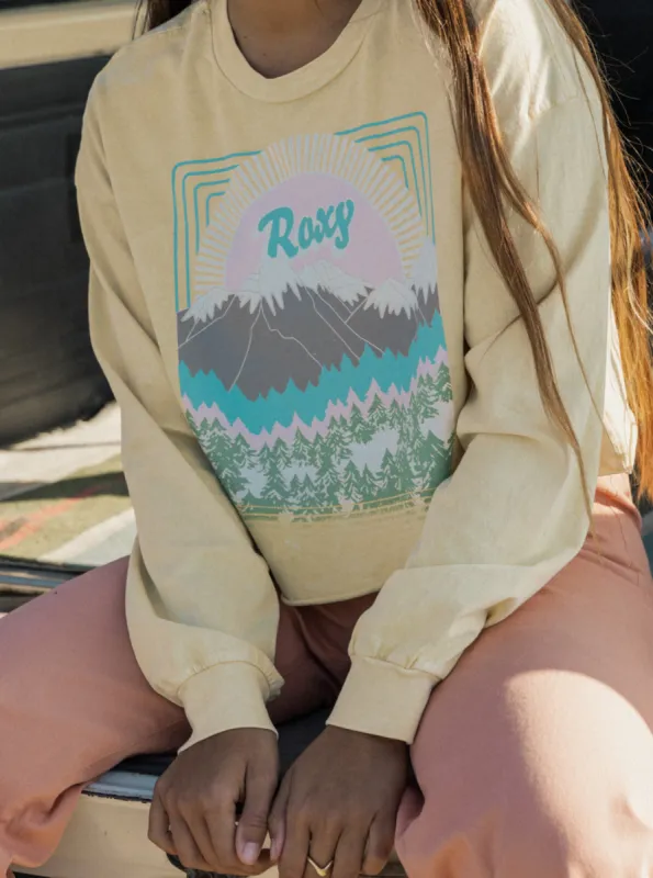 Sunny Side Up Olsc T-Shirt - Banana Cream sold by Roxy