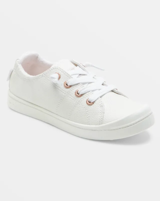 Girls 4-16 Bayshore Plus Slip-On Shoes - White sold by Roxy