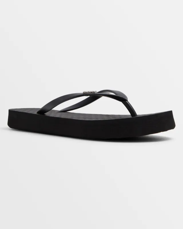 Viva Higher Sandals - Black sold by Roxy