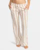 Oceanside Flared Pants - Egret Trailblazer sold by Roxy