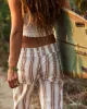 Oceanside Flared Pants - Egret Trailblazer sold by Roxy