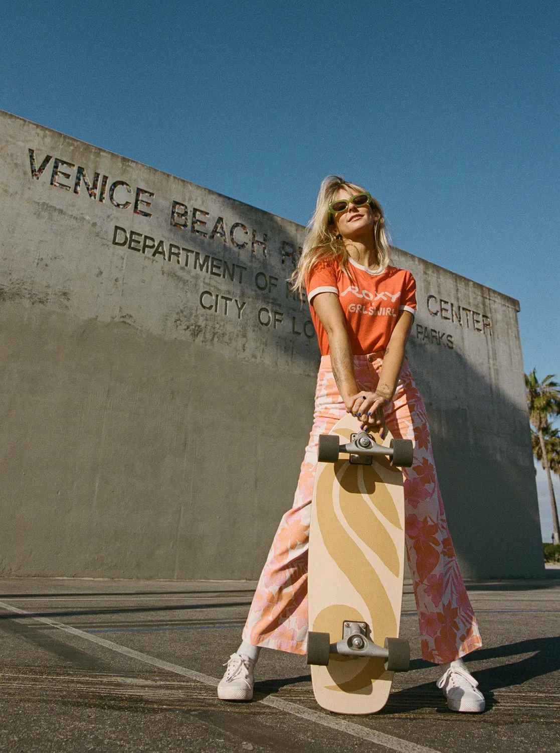 Roxy x Grl Swirl Ringer T-Shirt - Tigerlily sold by Roxy product image thumbnail 3