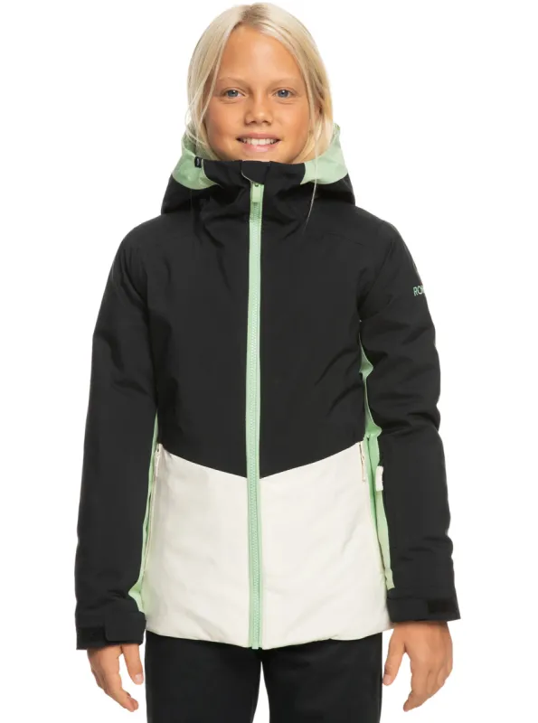 Girls 4-16 Silverwinter Technical Snow Jacket - True Black sold by Roxy