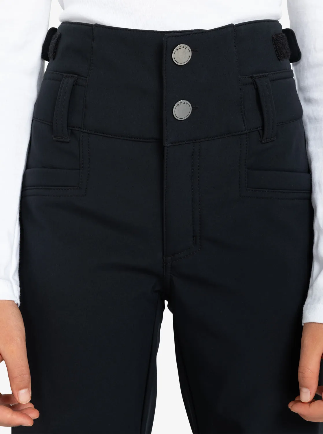 Girls 4-16 Rising High Technical Snow Pants - True Black sold by Roxy product image thumbnail 3