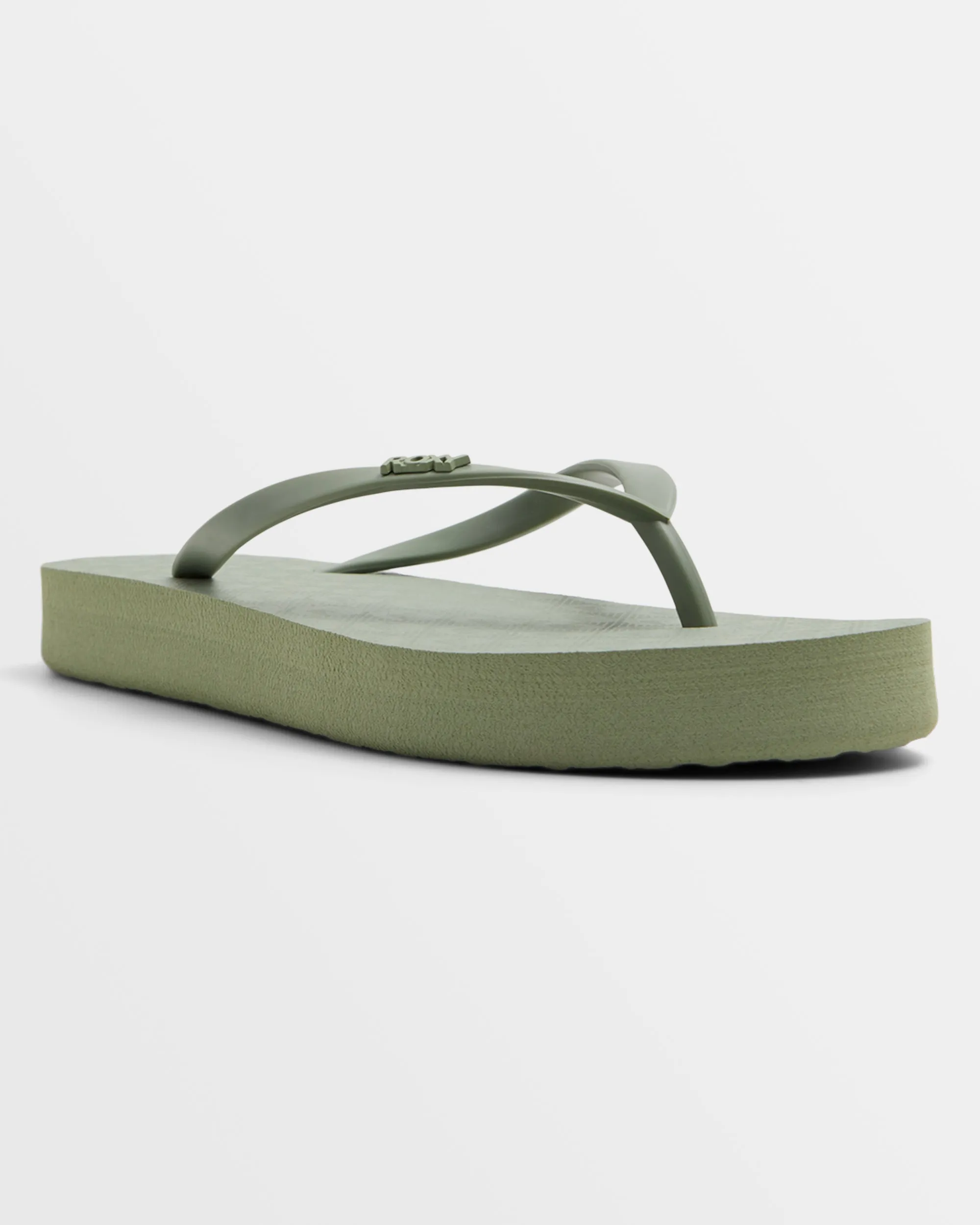 Viva Higher Sandals - Oil Green sold by Roxy
