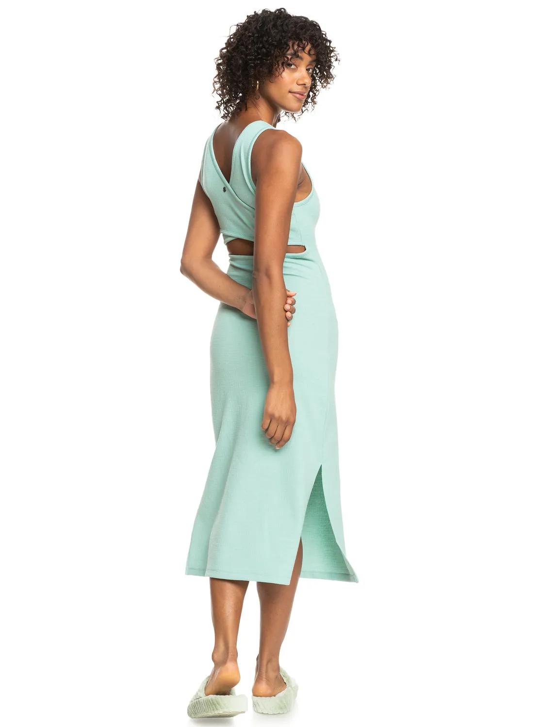 Good Keepsake Midi Dress - Blue Surf sold by Roxy product image thumbnail 4