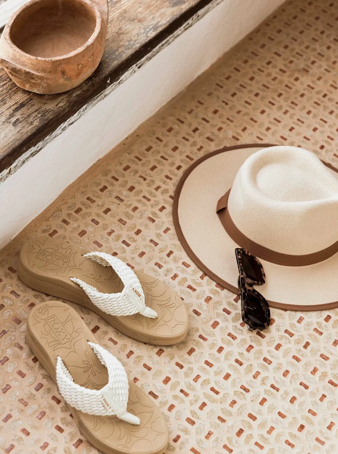 Caillay Water-Friendly Sandals - Cream sold by Roxy product image thumbnail 2