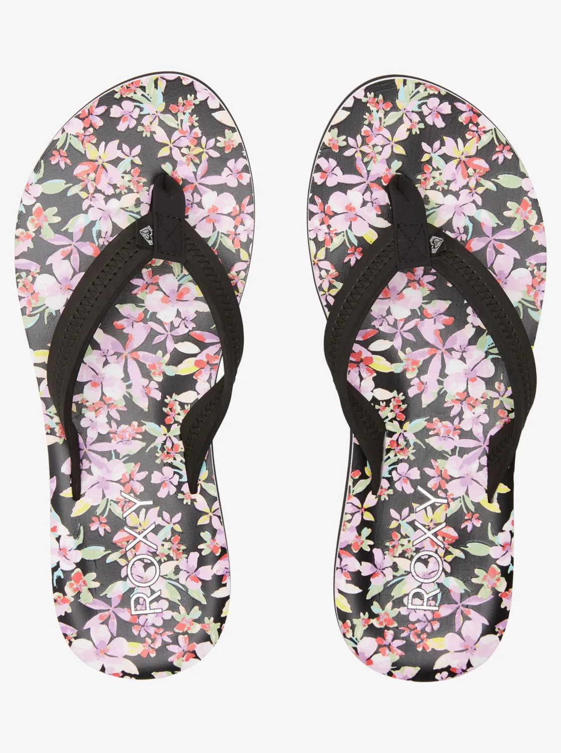 Vista Loreto Flip-Flops - Black/Pink/Black sold by Roxy product image thumbnail 4