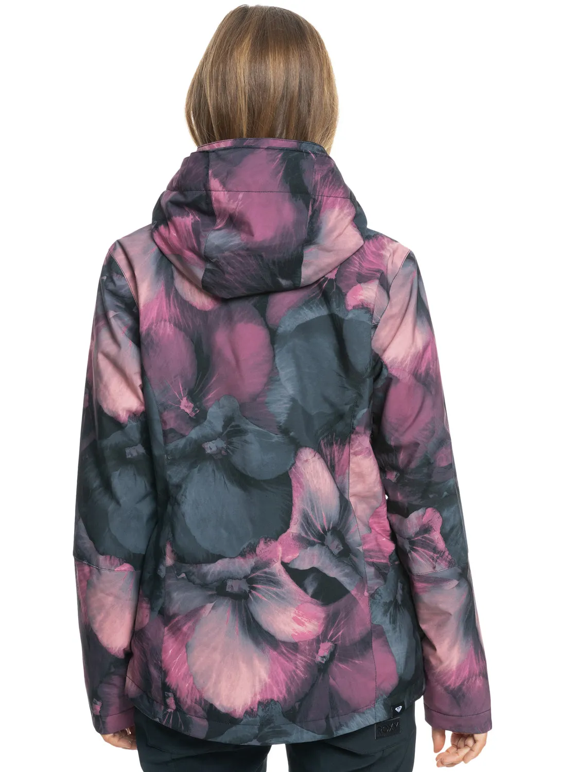 Roxy Jetty Technical Snow Jacket - True Black Pansy Pansy sold by Roxy product image thumbnail 2