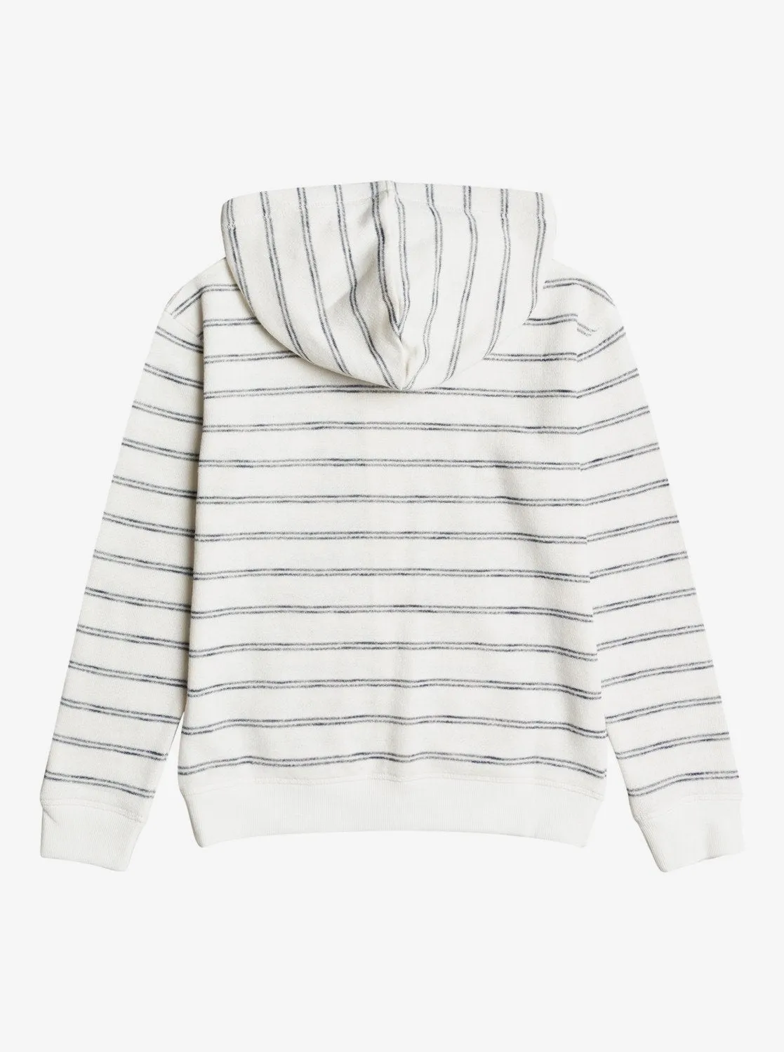 Girls 4-16 Perfect Wave Striped Zip-Up Hoodie - Snow White Horiz Will Stripes sold by Roxy product image thumbnail 2