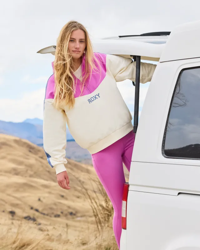 Essential Energy Half-Zip Sweatshirt - Rosebud sold by Roxy