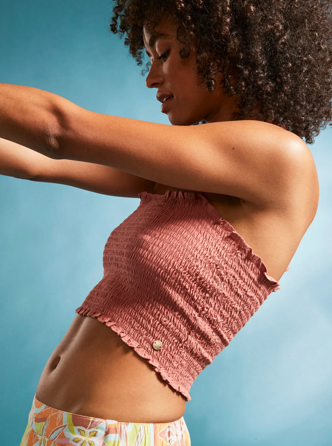 Warm Waters Bandeau Top - Cedar Wood sold by Roxy product image thumbnail 3