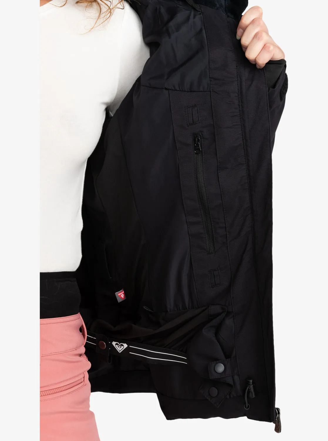 Snowstorm Technical Snow Jacket - True Black sold by Roxy product image thumbnail 5