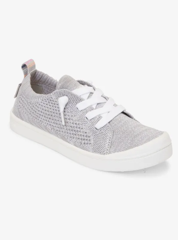Girls 4-16 Bayshore Closed Knit Plus Slip-On Shoes - Asphalt Grey sold by Roxy