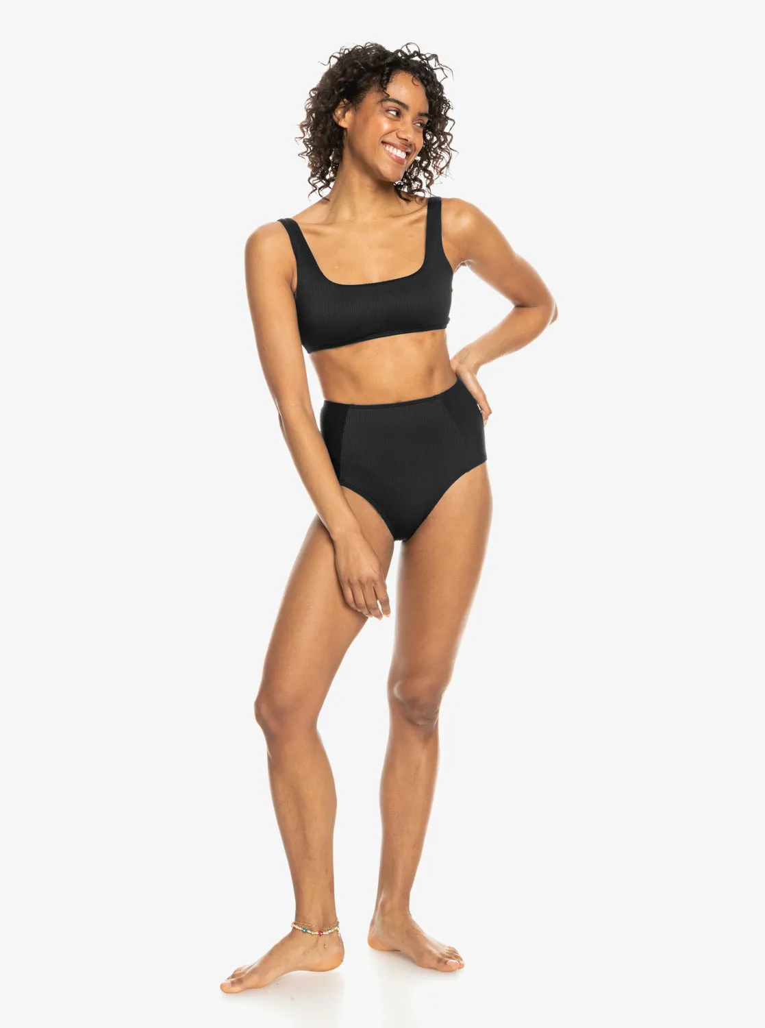 Rib Roxy Love The Oahu Bikini Bottom - Anthracite sold by Roxy product image thumbnail 3