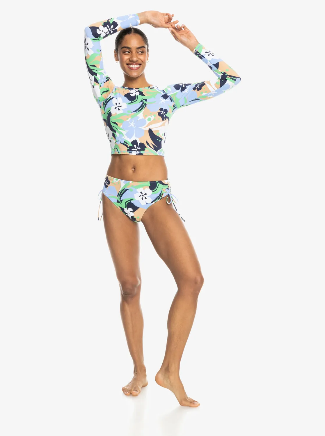 Cropped Long Sleeve Rashguard - Vintage Indigo Archive Roxy sold by Roxy product image thumbnail 2