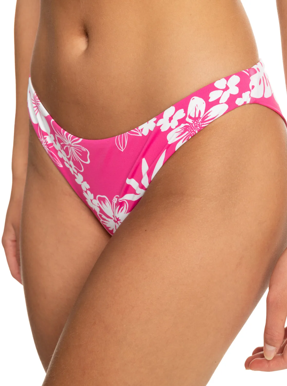 Printed Beach Classics Cheeky Bikini Bottoms - Shocking Pink Hello Aloha sold by Roxy product image thumbnail 2