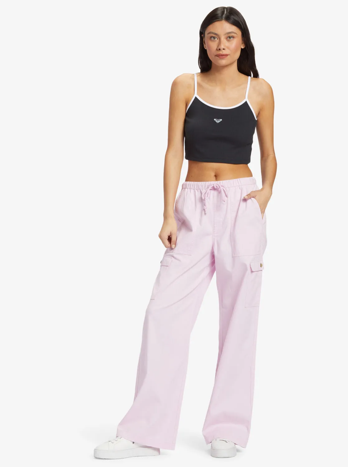 Precious High Waist Cargo Pants - Pirouette sold by Roxy product image thumbnail 4
