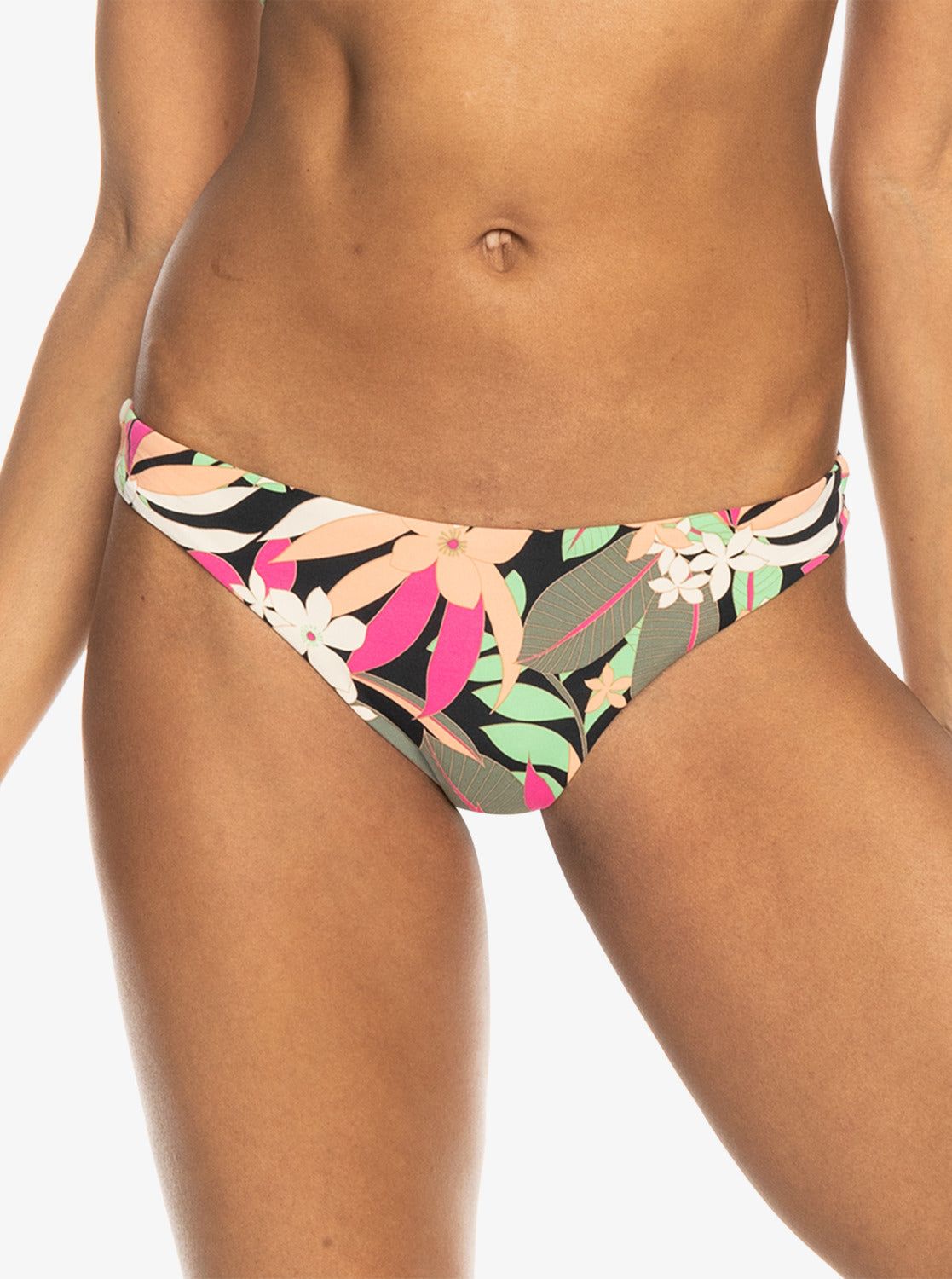 Printed Beach Classics Cheeky Bikini Bottoms - Anthracite Palm Song S sold by Roxy product image thumbnail 5