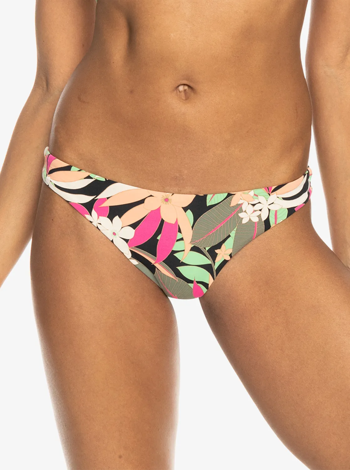 Printed Beach Classics Cheeky Bikini Bottom - Anthracite Palm Song S sold by Roxy product image thumbnail 5