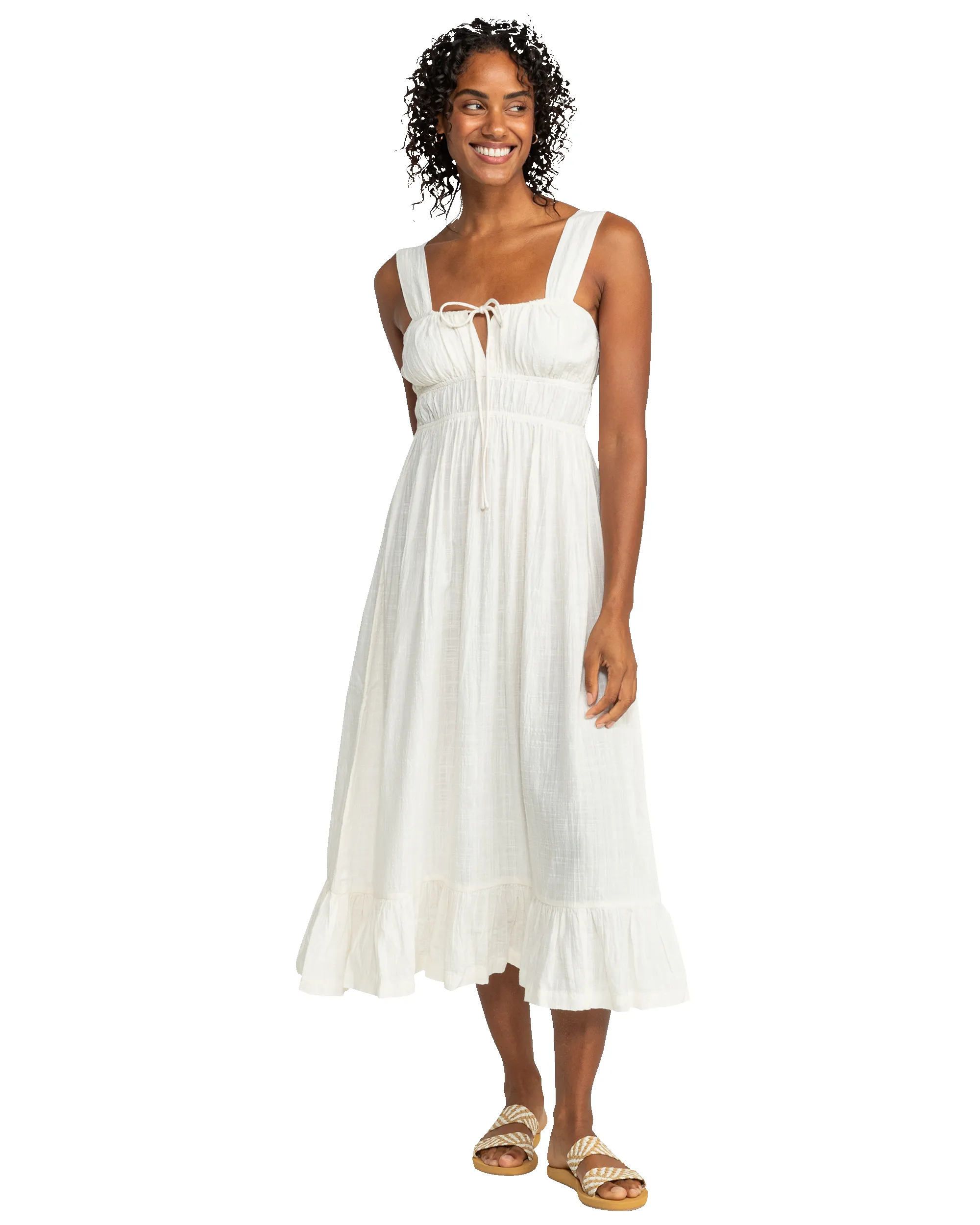 Paradise Winds Dress - Egret sold by Roxy product image thumbnail 4