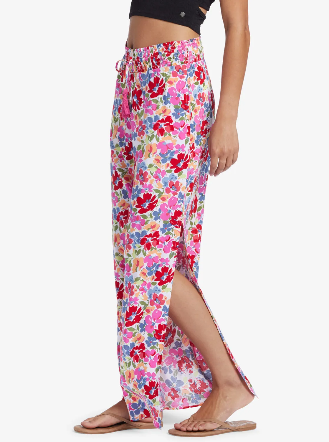 Tropical Rhythm Beach Pants - Shocking Pink Bloomin Babe sold by Roxy product image thumbnail 2