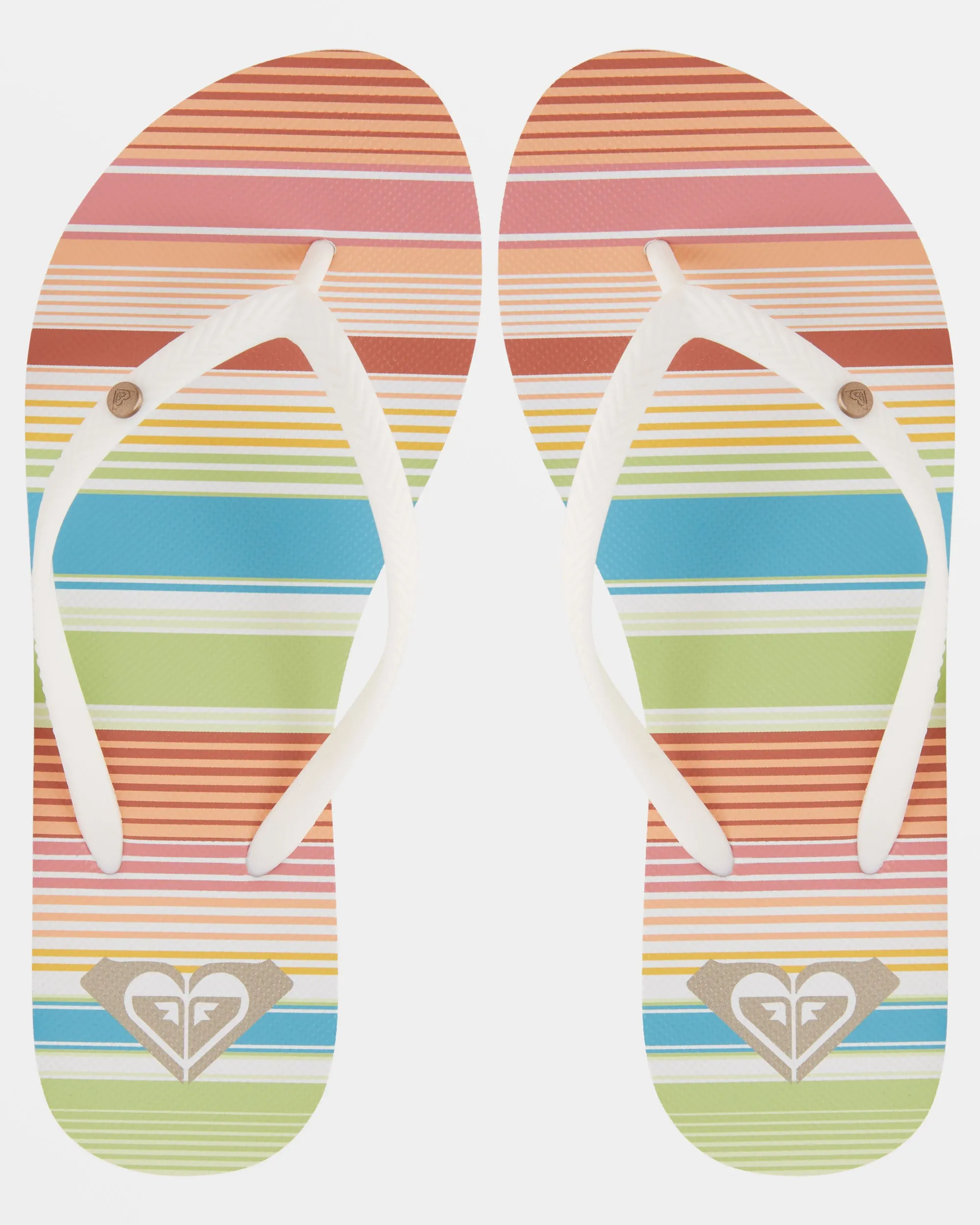 Bermuda Sandals - White/Ocean/Citrus sold by Roxy product image thumbnail 4