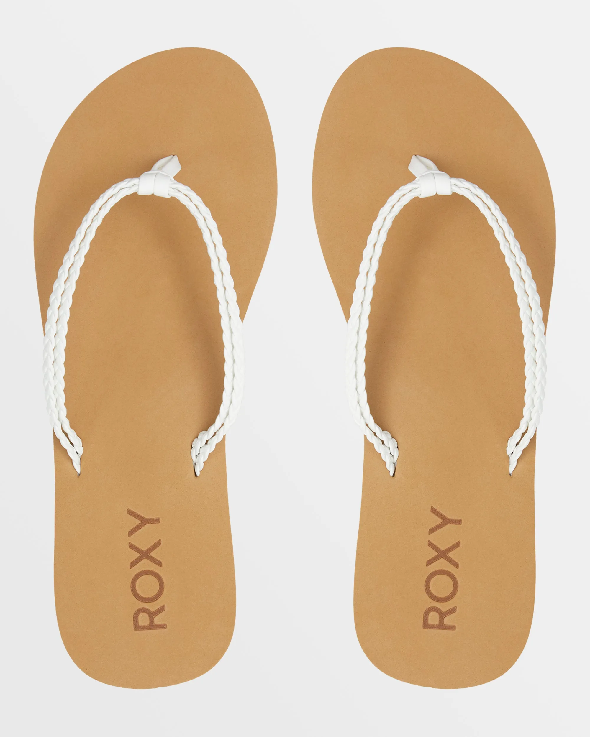 Costas II Flip Flops - White sold by Roxy product image thumbnail 5