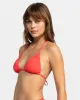 Beach Classics Tiki Triangle Bikini Top - Hibiscus sold by Roxy