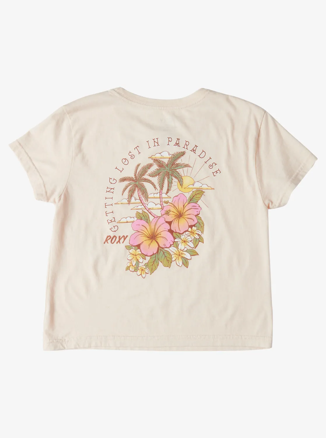 Girls 4-16 Hibiscus Paradise Boyfriend T-Shirt - Pale Dogwood sold by Roxy product image thumbnail 2