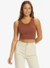 Good Keepsake Crop Top - Root Beer sold by Roxy