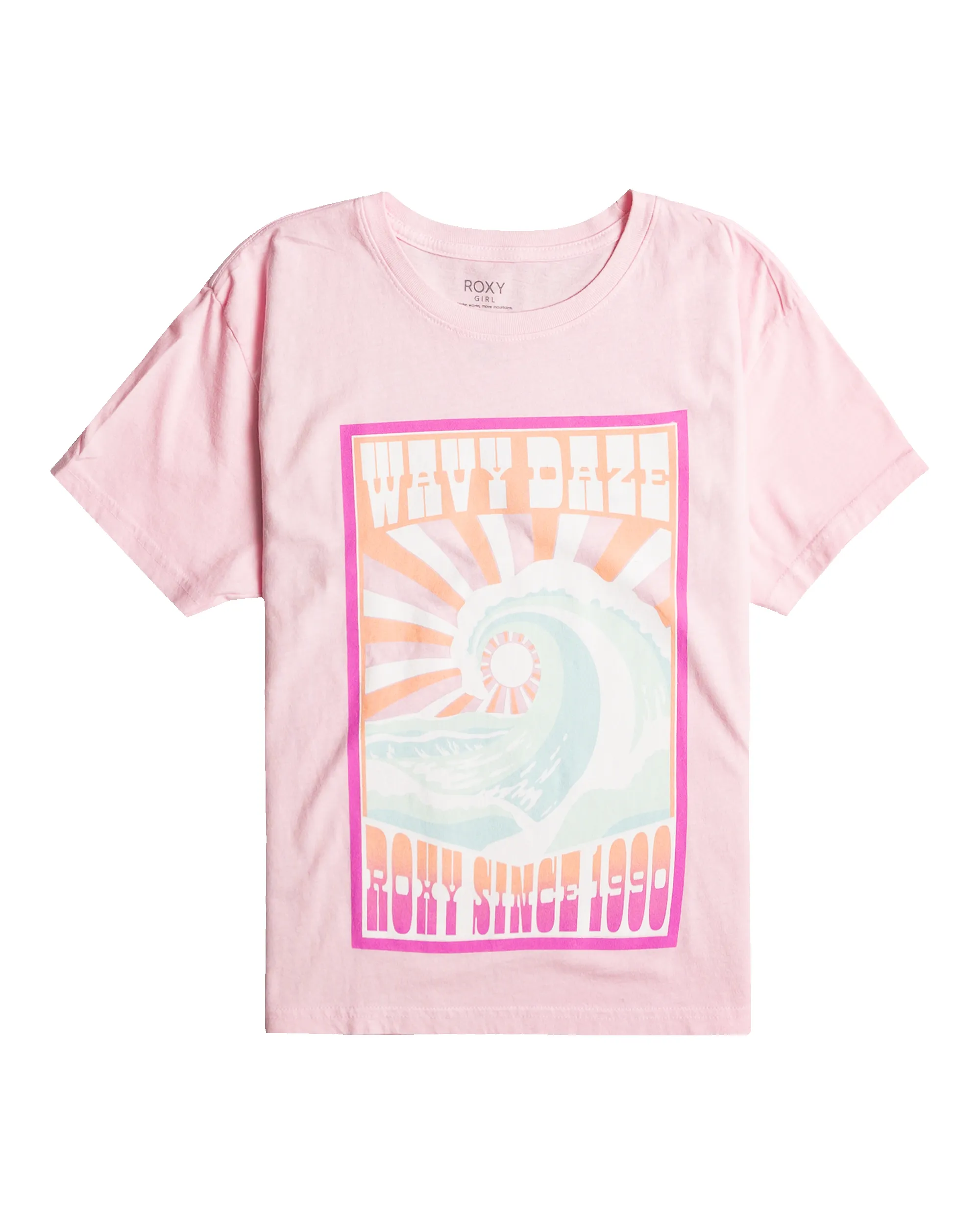 Girls 4-16 Wavy Daze Oversized Boyfriend T-Shirt - Pirouette sold by Roxy